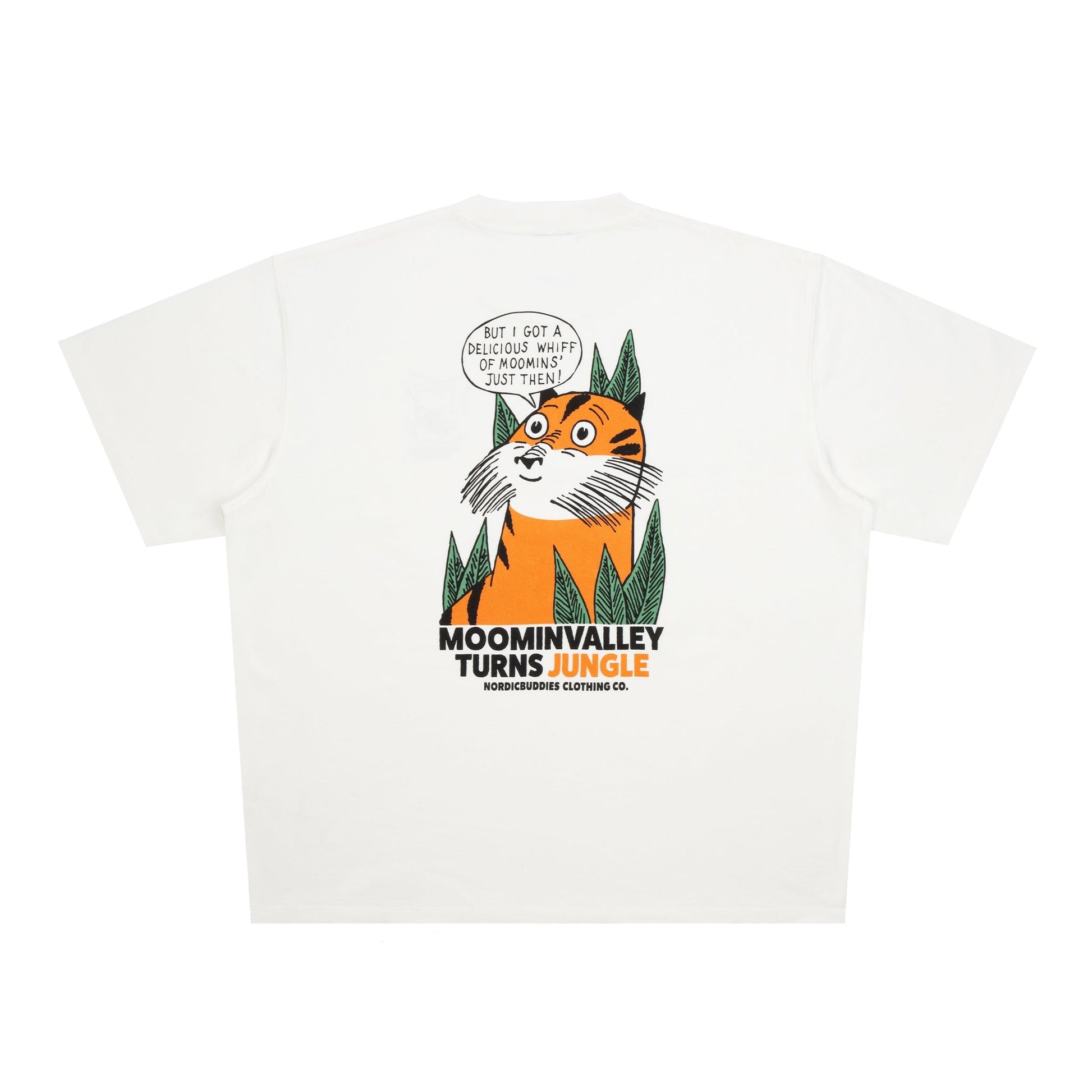 Moomin Jungle Heavy Unisex T-shirt - White